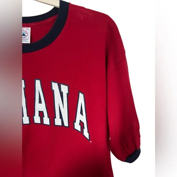 Indiana IU Vintage Ringer Tee L - Picture 3 of 4